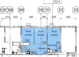 Продаю 3-ком. квартиру, 52.4 м2, Москва, жилой комплекс Молжаниново, к2, САО