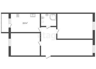 Продаю 3-комнатную квартиру, 64 м2, Тюмень, ЖК Колумб, улица Первооткрывателей, 6