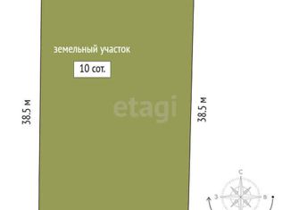 Продам земельный участок, 10 сот., садовое товарищество Зелёная Роща, 12-я улица