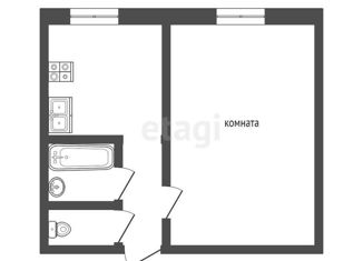 Комната на продажу, 32 м2, Самара, Киевская улица, 5, Ленинский район