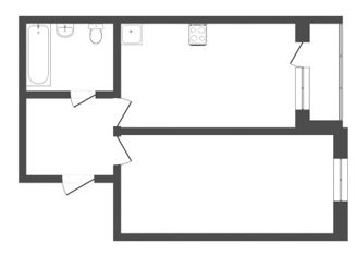 Продажа 1-комнатной квартиры, 35 м2, Тюмень, Ставропольская улица, 97к4, ЖК Юго-Западный