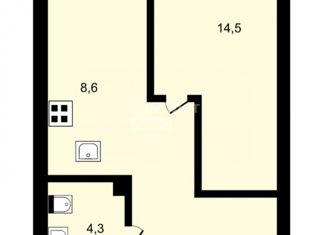 Продажа 1-ком. квартиры, 32 м2, Москва, ЖК Сидней Сити, Шелепихинская набережная, 40к2