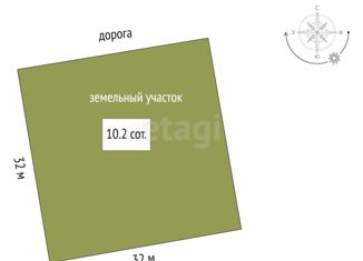 Продажа участка, 10.2 сот., поселок Айкаван, 2-я Полевая улица
