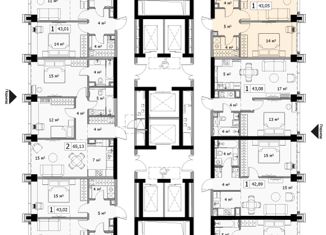 Продажа 1-комнатной квартиры, 43.05 м2, Москва, 4-я улица Марьиной Рощи, 12к1, ЖК Мод