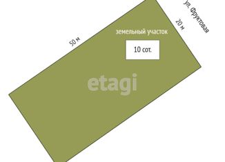 Продам земельный участок, 10 сот., село Укромное, Октябрьская улица, 121