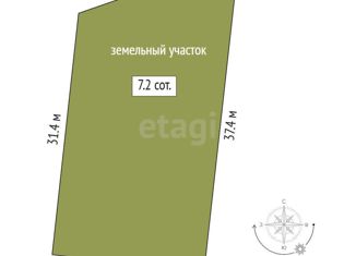 Продам участок, 7.17 сот., посёлок Кунчур, Зелёная улица