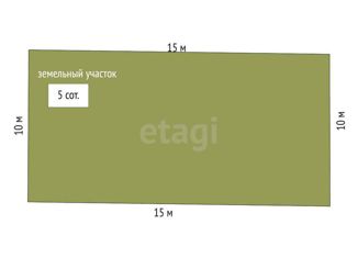 Продам участок, 5 сот., дачный массив Новозбурьевка, садоводческий потребительский кооператив Дубки, 24