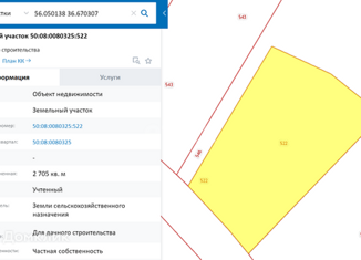 Продается участок, 27.05 сот., коттеджный посёлок Сканди парк