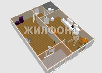 Продажа 1-ком. квартиры, 44 м2, Краснодар, улица Рахманинова, 30, Музыкальный микрорайон