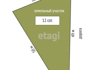 Продажа земельного участка, 12 сот., садоводческое товарищество Мраморное