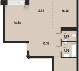 Продажа 3-комнатной квартиры, 132.67 м2, Шелехов, 5-й квартал, 2