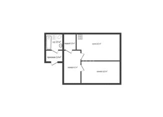 Однокомнатная квартира на продажу, 39.8 м2, Краснодар, Крылатская улица, 23, ЖК Западный Город