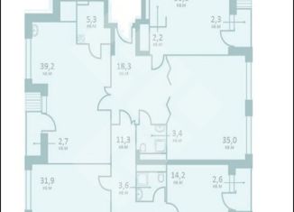 Многокомнатная квартира на продажу, 235 м2, Москва, Мантулинская улица, 9к6, станция Тестовская