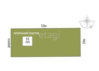 Продажа участка, 10 сот., Зуйское сельское поселение