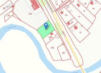 Продается земельный участок, 25.58 сот., село Шарипово, Центральная улица, 5