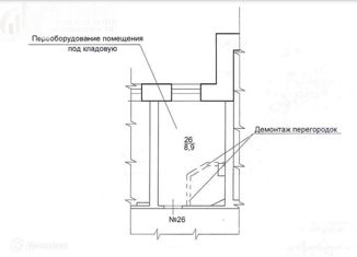 Продается 1-комнатная квартира, 10 м2, Нижневартовск, улица Маршала Жукова, 5