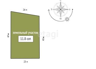 Дом на продажу, 56 м2, ДНТ Любимое, Малиновая улица