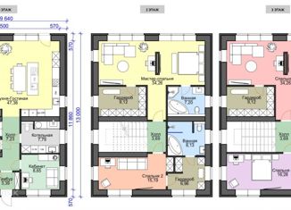 Продается дом, 300 м2, деревня Афонино, улица Зелёный Дол