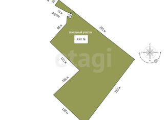 Продажа участка, 446.9 сот., Чистенское сельское поселение