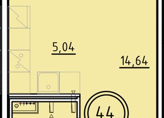 Продаю 1-ком. квартиру, 29.86 м2, посёлок Шушары, Образцовая улица, 6к1, ЖК Образцовый Квартал 8