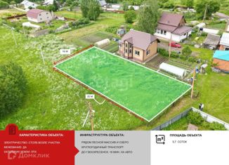 Земельный участок на продажу, 5.7 сот., деревня Ильино, Первомайская улица, 22Г