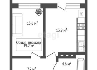 Дом на продажу, 100 м2, садовое товарищество Калинка, 1-я аллея, 16/17