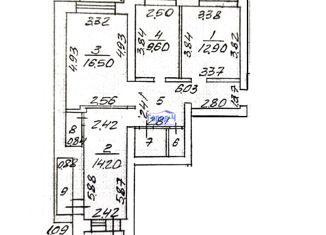 Продажа 3-ком. квартиры, 73.8 м2, Чувашия, улица Короленко, 18