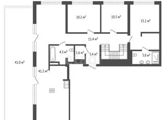 Продаю пятикомнатную квартиру, 143.5 м2, Тюмень, улица Михаила Сперанского, 45, Восточный округ