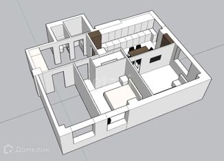 Трехкомнатная квартира на продажу, 80 м2, Ростов-на-Дону, проспект 40-летия Победы, 63/17с4, ЖК Сокол Град