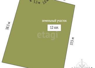 Продается земельный участок, 12 сот., село Преображенка, Новая улица, 24