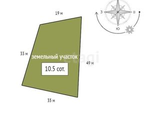 Продается земельный участок, 10.5 сот., СНТ Рось