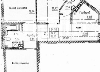 Продается 2-ком. квартира, 85.7 м2, Екатеринбург, метро Площадь 1905 года, Верх-Исетский бульвар, 18А