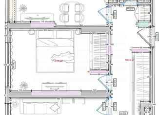 3-комнатная квартира на продажу, 68 м2, Москва, Клинская улица, 4к2, метро Ховрино