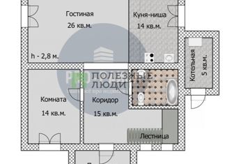 Продажа дома, 155 м2, поселок Казенная Заимка, Яблочная улица