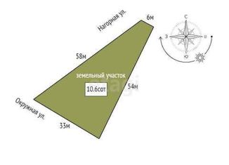 Земельный участок на продажу, 10.6 сот., деревня Матокса, Окружная улица, 31