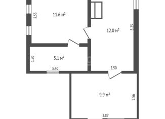 Продается дом, 33 м2, станица Крепостная