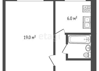 Продажа однокомнатной квартиры, 30.9 м2, Самара, Революционная улица, 149, метро Гагаринская