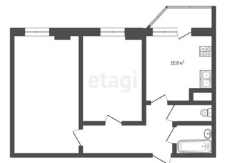 Продажа 2-комнатной квартиры, 58.5 м2, Тобольск, 15-й микрорайон, 22