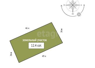 Участок на продажу, 12.4 сот., СПК Солонцы, Продольная улица, 21