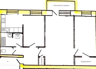 Продам трехкомнатную квартиру, 54.3 м2, Санкт-Петербург, Школьная улица, 70, муниципальный округ Чёрная Речка