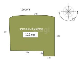 Продается земельный участок, 10.1 сот., деревня Узигонты, деревня Узигонты, 3