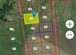 Продажа земельного участка, 18.21 сот., село Кленовское, улица Пушкина, 34