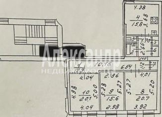 Продам 3-комнатную квартиру, 96 м2, Санкт-Петербург, Лермонтовский проспект, 9/55, Лермонтовский проспект