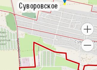 Продается земельный участок, 8 сот., село Суворовское, Виноградная улица, 24