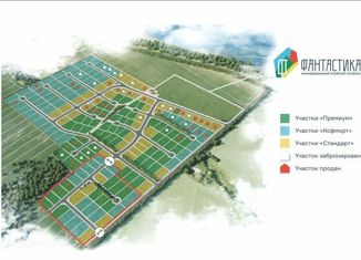 Продам земельный участок, 6.9 сот., коттеджный поселок Фантастика, Славный бульвар
