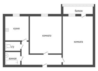 Продажа двухкомнатной квартиры, 50.4 м2, Курган, улица Отдыха, 53, жилой район Северный