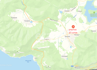 Продается участок, 17.1 сот., село Орлиное, Рябиновая улица, 12Б