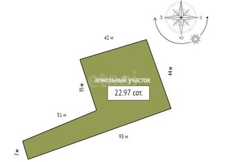 Продам участок, 22.97 сот., Красноярский край