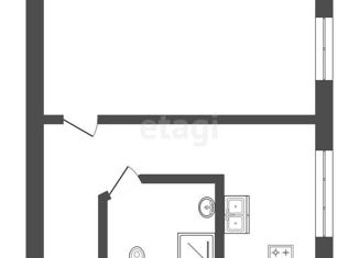 Продаю однокомнатную квартиру, 30.3 м2, посёлок Металлострой, Центральная улица, 18