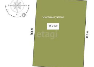 Продажа участка, 11.7 сот., ДНТ Янтарное, Лунный проезд